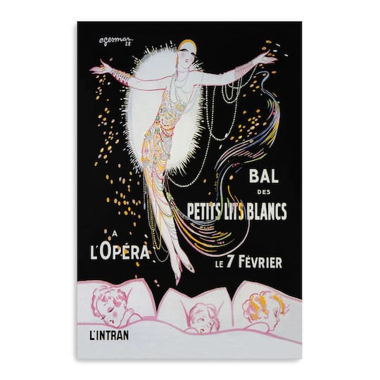 Lumaprints Dance of the Little White Lights Canvas Giclée Art